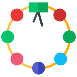 Ícone plano de pulseira  Ícone