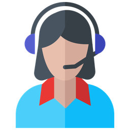 Helpline Customer Support  Icon