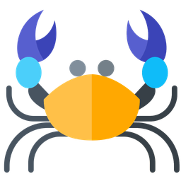 Crab  Crab Silhouette  Icon