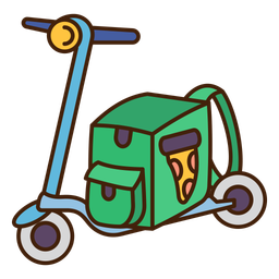 Delivery Bike  Icon