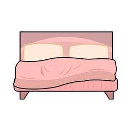 Cama de casal  Ícone