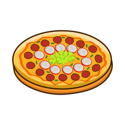 Pizza pepperoni  Icon