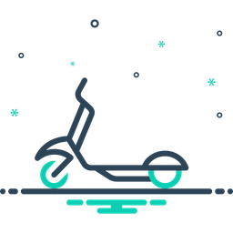 Kick Scooter  Icon