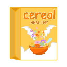 Cereal de caixa  Ícone