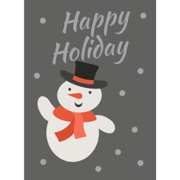 Christmas Snowman  Icon