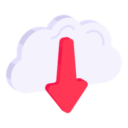 Cloud Download  Icon