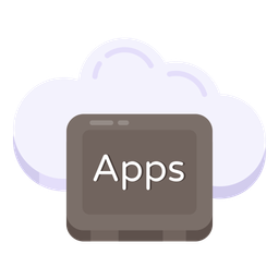 Cloud Apps  Icon