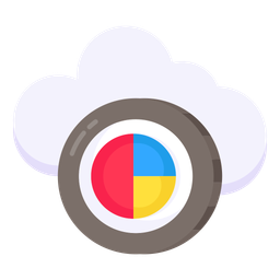 Cloud Analytics  Icon