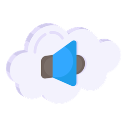 Cloud Announcement  Icon