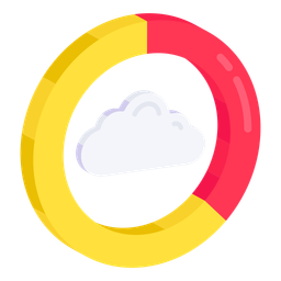 Cloud Analytics  Icon