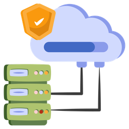 Cloud Server  Icon