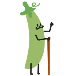 Greeting Pea Pod Green Pea アイコン