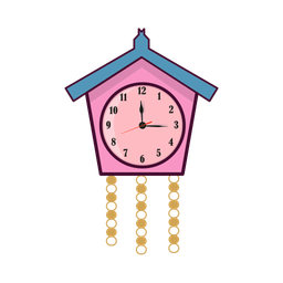 Clock bird cage  Icon