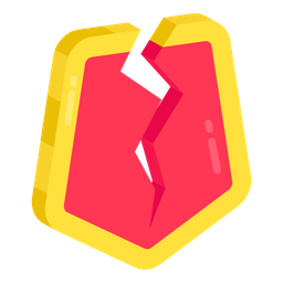 Cracked Shield  Icon