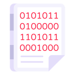 Binary File  Icon