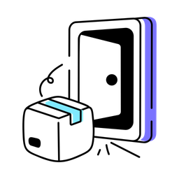 Entrega ao domicílio  Ícone