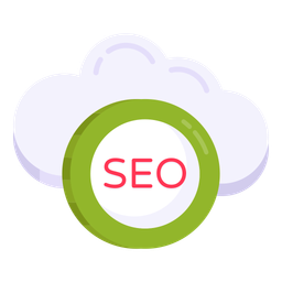 Cloud Seo  Icon