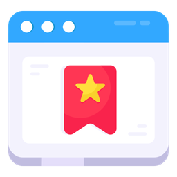 Bookmark Website  Icon