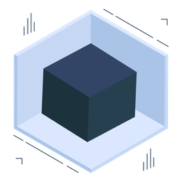 3d Cube  Icon