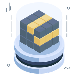 3d Cube  Icon