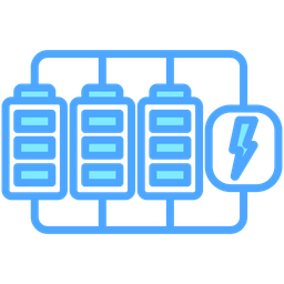 Armazenamento de bateria  Ícone