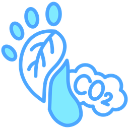 Carbon Footprint  Icon