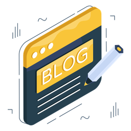 Blog Writing  Icon