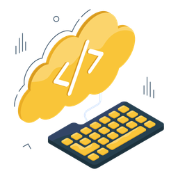 Codificación en la nube  Icono