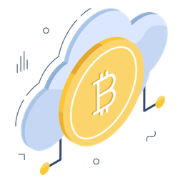 Cloud Bitcoin  Icon