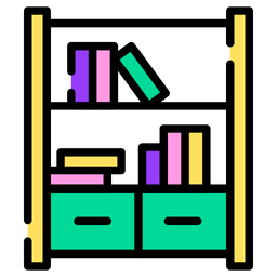 Book Shelf  Icon