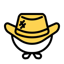 Sombrero de granjero  Icono