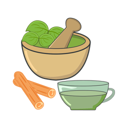 Cinnamon And Green Tea  Icon