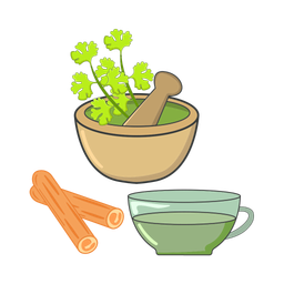 Cinnamon And Green Tea  Icon