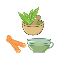 Cinnamon And Green Tea  Icon