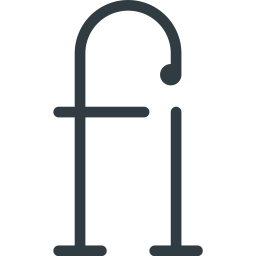 Ligature  Icon