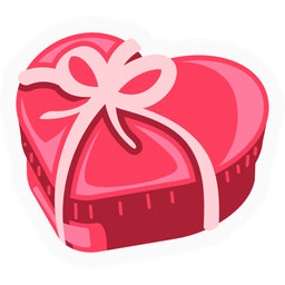 Gift Box Sticker  Icon