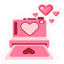 Camera Sticker  Icon