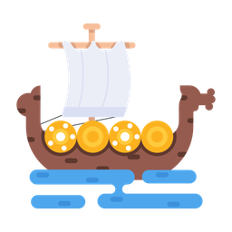 Ancient Ship  Icon