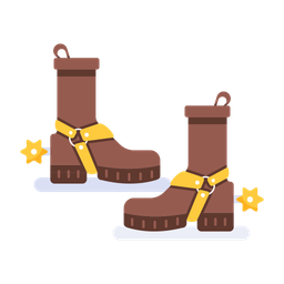 Cowboy Boots  Icon