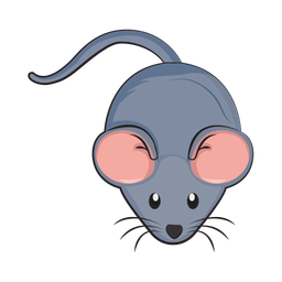 Mouse grey  Icon