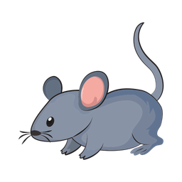 Mouse grey  Icon