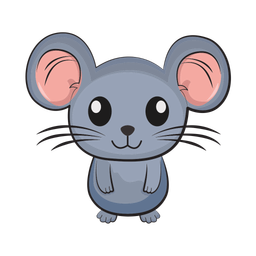 Mouse grey  Icon