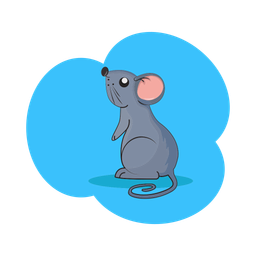 Mouse grey  Icon