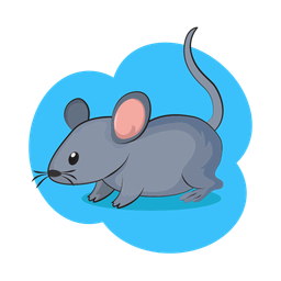 Mouse grey  Icon