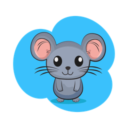 Mouse grey  Icon