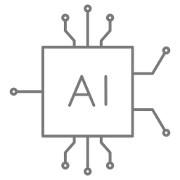 Inteligencia artificial  Icono