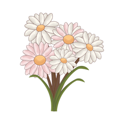 Daisy flower plant  Icon