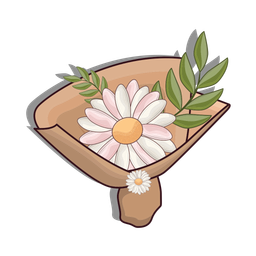 Daisy flower bouqet  Icon