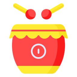 Chinese Drum  Icon