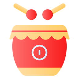 Chinese Drum  Icon